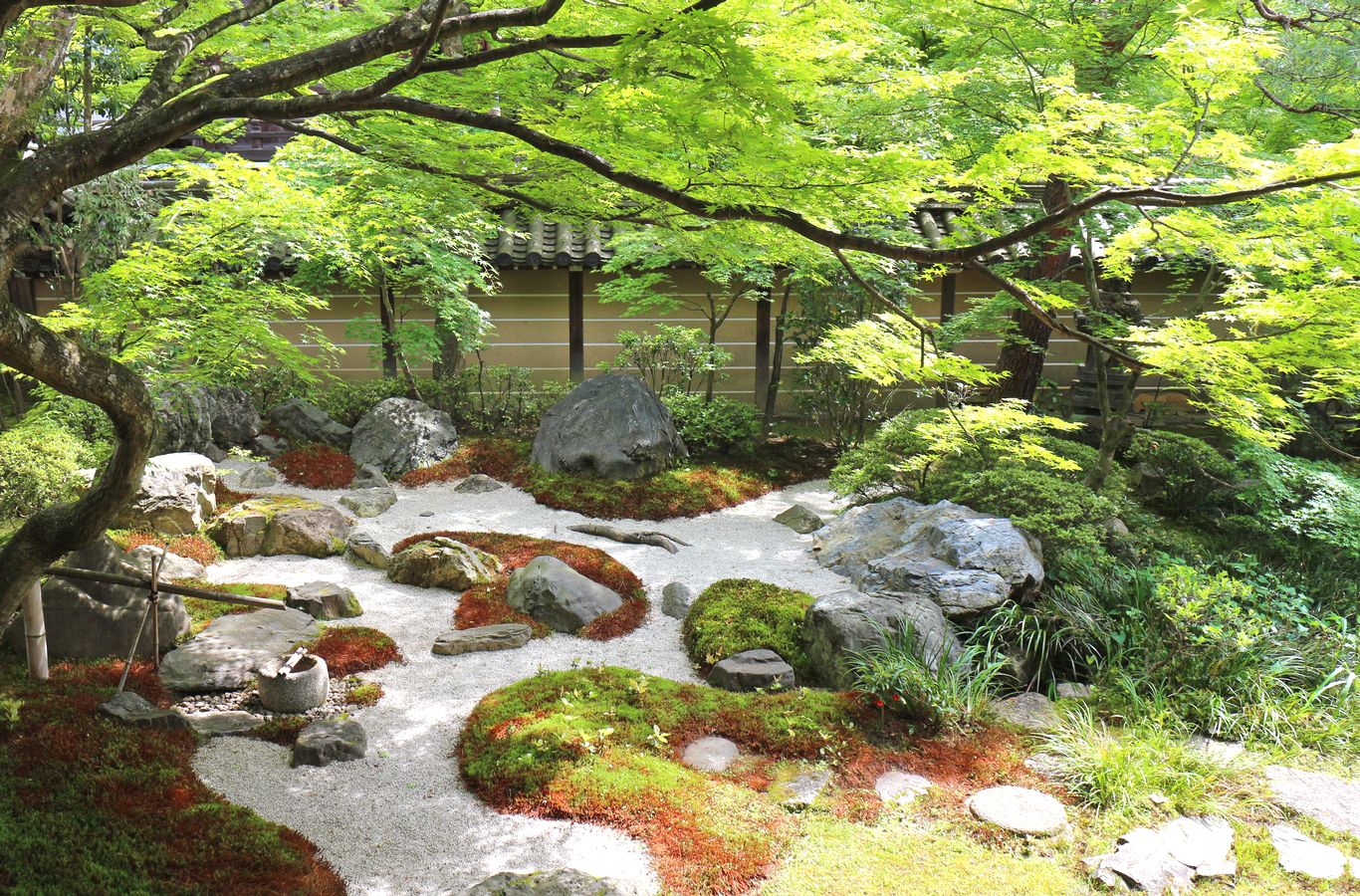 Work Flow of Japanese Garden Landscape at Overseas