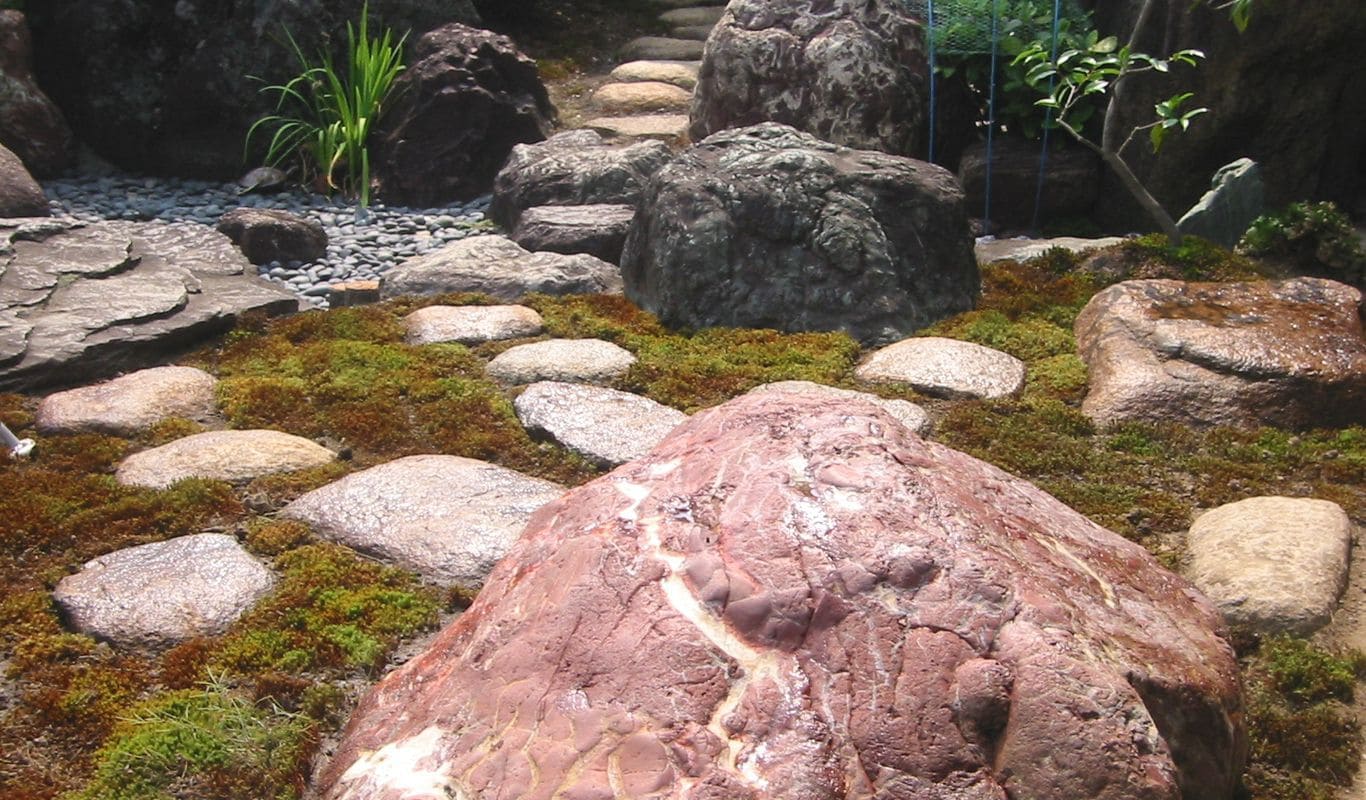 Garden Stone Layout & Paving - Place & Install Japanese Garden Stone by Craftsmen