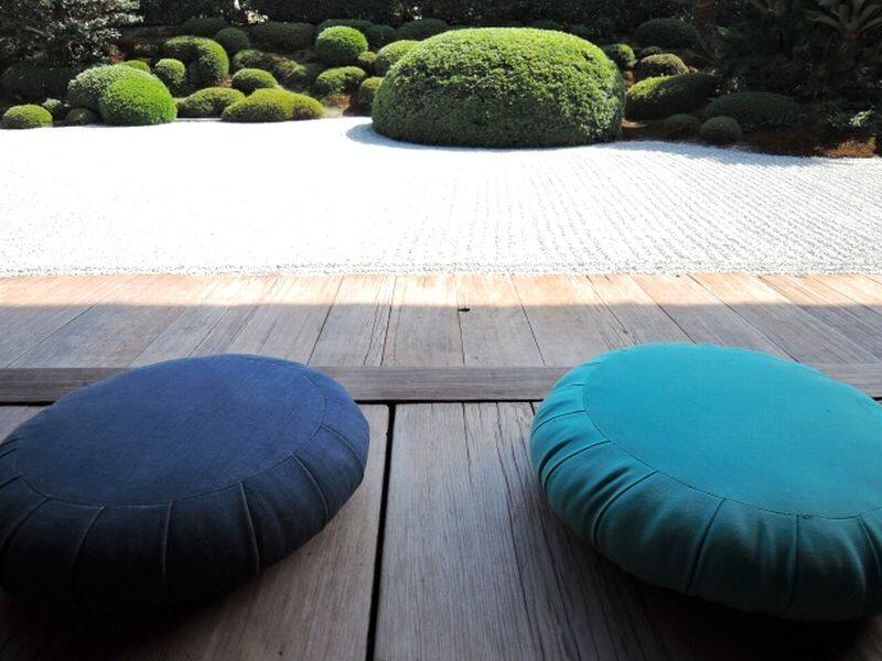 zen garden & porch