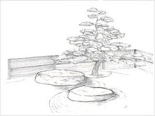 Sketch Proposal Figure of Landscaping
